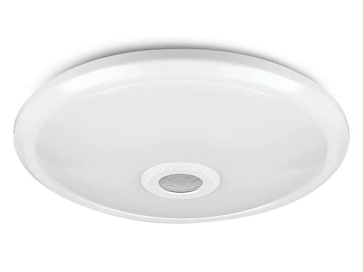 LED Plafon z czujnikiem LED/12W/230V 6400K Ilość źródeł światła 1 źródło Tworzywo sztuczne Metal Funkcje Lampa LED