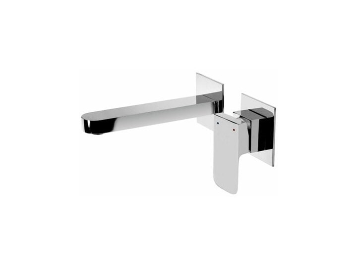 Bateria umywalkowa podtynkowa DEANTE Azalia BDA 054L Chrom Bateria ścienna Kategoria Baterie łazienkowe Kolor Srebrny