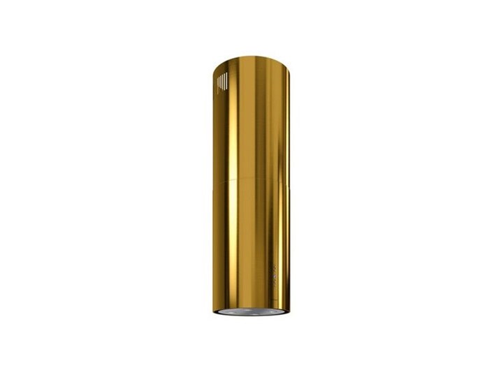 Okap GLOBALO Cylindro Isola 39.5 Gold. Klasa energetyczna B