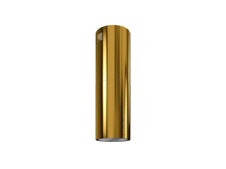 Okap GLOBALO Cylindro Isola 39.5 Gold. Klasa energetyczna B Okap wyspowy Sterowanie Elektroniczne Kategoria Okapy