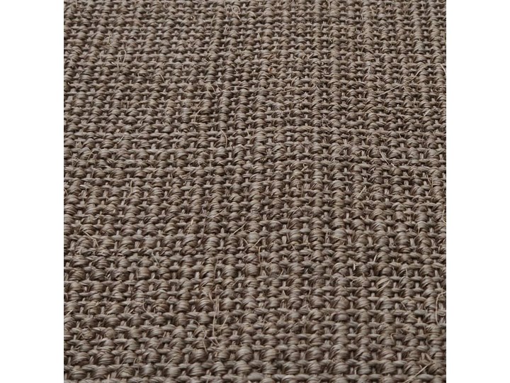 vidaXL Dywanik, naturalny sizal, 80x150 cm, brązowy Juta Dywaniki Chodniki Dywany Kolor Szary