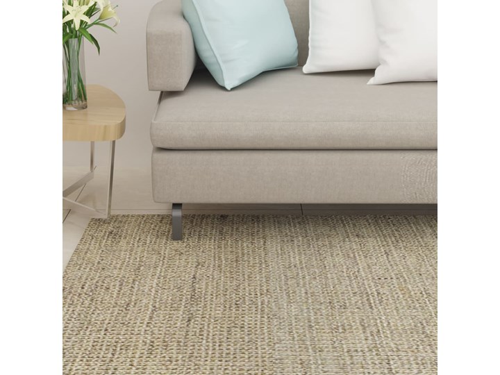 vidaXL Dywanik, naturalny sizal, 80x150 cm, kolor taupe Dywaniki Dywany Juta Kategoria Dywany