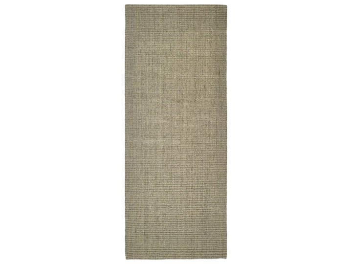 vidaXL Dywanik, naturalny sizal, 80x200 cm, kolor taupe Chodniki Dywaniki Juta Dywany Kategoria Dywany