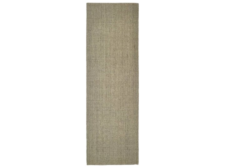 vidaXL Dywanik, naturalny sizal, 80x250 cm, kolor taupe Juta Dywany Kategoria Dywany Dywaniki Chodniki Kolor Beżowy