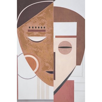Ręcznie malowany obraz Mauro Ferretti Ethic Face, 60x80 cm