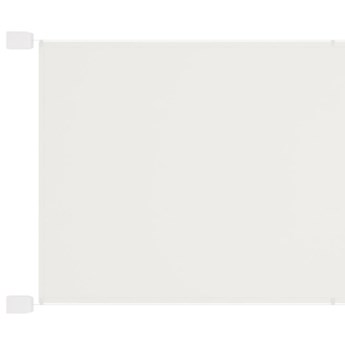 vidaXL Markiza pionowa, biała, 140x600 cm, tkanina Oxford