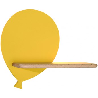 Żółty kinkiet ścienny w kształcie balonika - K018-Kiki