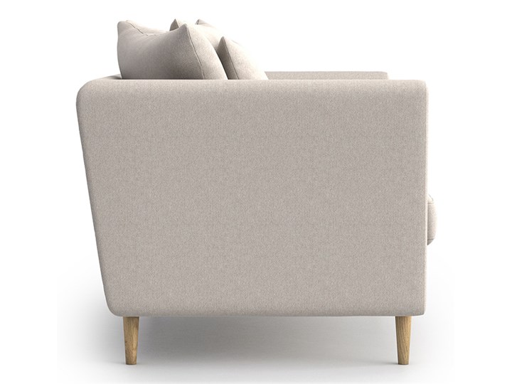 Sofa 2-osobowa Joleen, Shell Głębokość 88 cm Rozkładanie Stała konstrukcja Szerokość 154 cm Wielkość Dwuosobowa