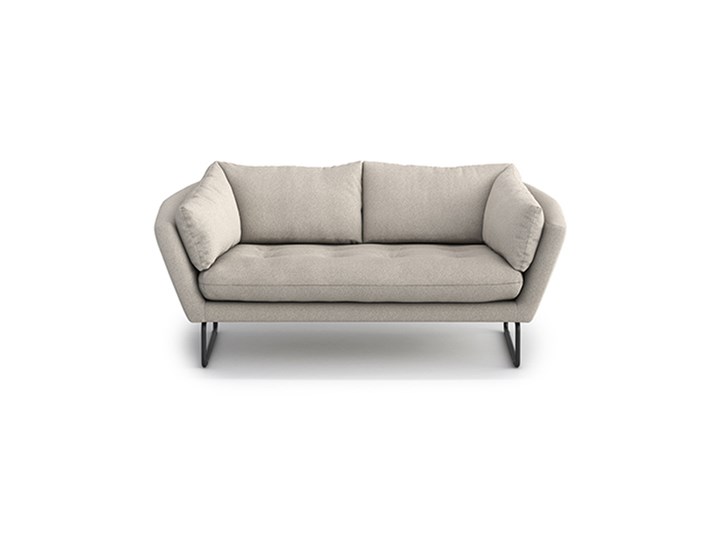 Sofa 2-osobowa Yoko, Stone Szerokość 177 cm Głębokość 98 cm Boki Z bokami Stała konstrukcja Nóżki Na nóżkach