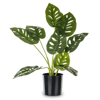 MONSTERA MONKEY sztuczna roślina dekoracyjna w donicy, wys. 45 cm