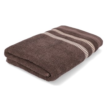Ręcznik TONGA brązowy 70x130 cm - Homla