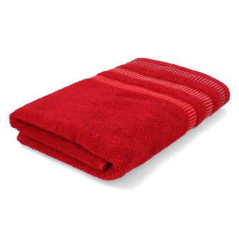 Ręcznik TONGA czerwony 70x130 cm - Homla