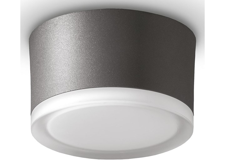 Lampa sufitowa natynkowa Fog 125 Czarny Ciepły biały (3000K) 6W Lampa LED Kategoria Lampy ogrodowe