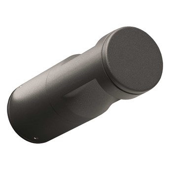 Lampa, kinkiet Lako Grafit Ciepły biały (3000K) 18 cm Przesłona Podwójna