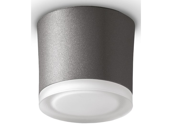 Lampa sufitowa natynkowa Fog 200 Czarny Ciepły biały (3000K) 6W