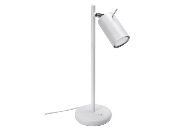 Sollux SL.1090 - Lampa stołowa RING 1xGU10/40W/230V biały Wysokość 43 cm Metal Kategoria Lampy stołowe