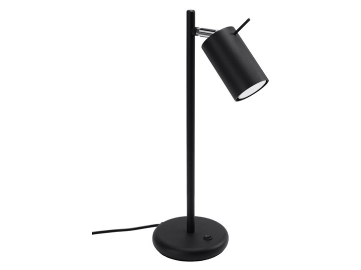 Sollux SL.1091 - Lampa stołowa RING 1xGU10/40W/230V czarny Wysokość 43 cm Metal Kategoria Lampy stołowe