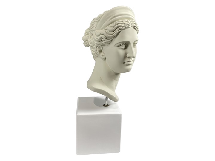 Rzeźba Artemis Head XL Ice White Kolor Biały Kategoria Figury i rzeźby