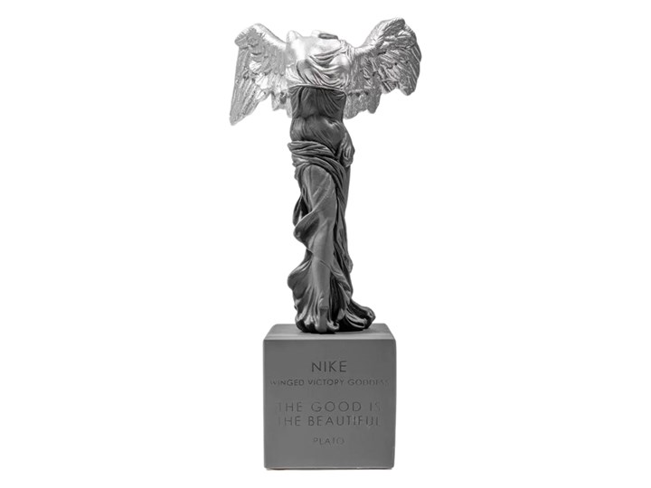 Rzeźba Nike L Silver/black Kolor Czarny Kategoria Figury i rzeźby