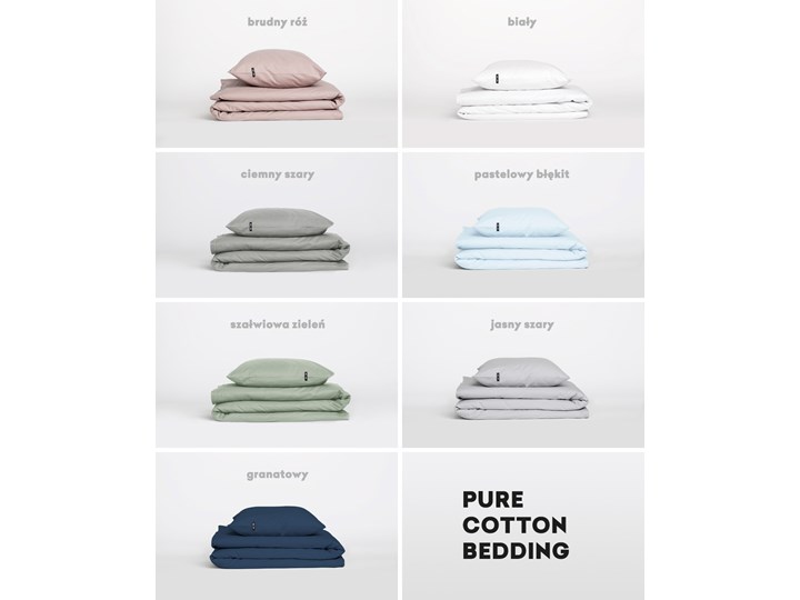 Pościel PURE KIDS w zestawie pastelowy błękit - 100 x 135 cm + 1 poszewka 40 x 60 cm 100x135 cm Rozmiar poduszki 40x60 cm Bawełna Kategoria Komplety pościeli