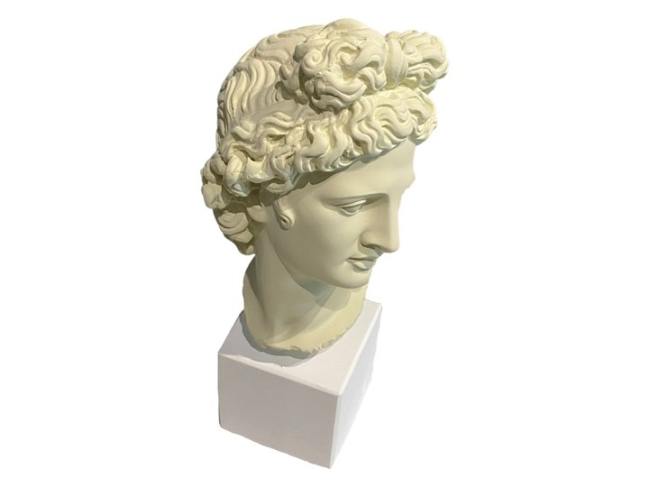 Apollo Head Medium Kategoria Figury i rzeźby Kolor Zielony
