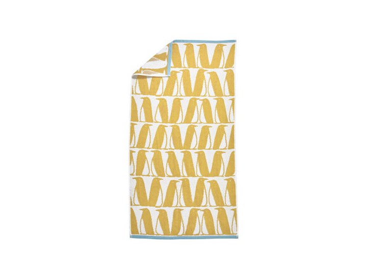 Ręcznik bawełniany Scion Living Banquise Miel Kategoria Ręczniki Łazienkowe Bawełna Kolor Żółty