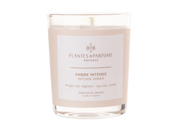 Świeca zapachowa perfumowana 75g - Intense Amber - Drogocenna Ambra