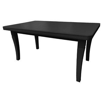 Stół rozkładany do jadalni S12 kolor czarny / Szybka wysyłka
