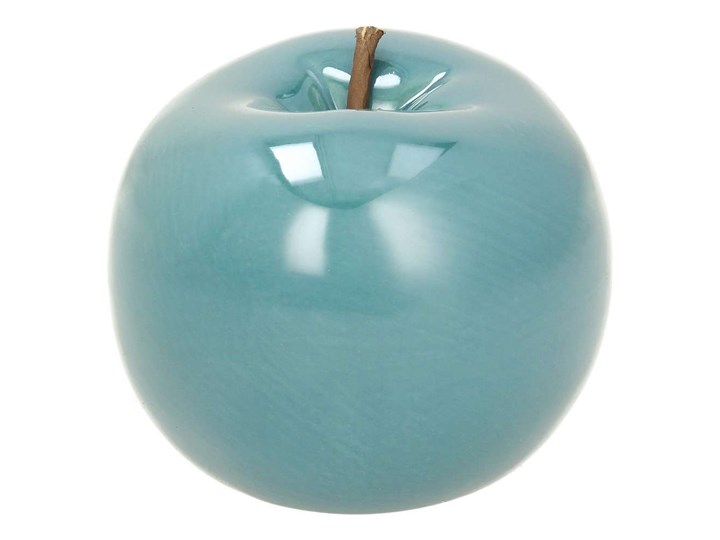Dekoracja Apple II perly turquoise, 12 x 12 x 10 cm Ceramika Owoce Kategoria Figury i rzeźby