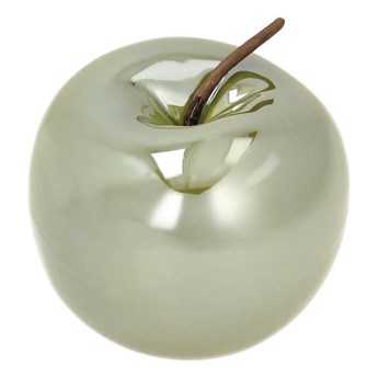 Dekoracja Apple II perly green, 12 x 12 x 10 cm