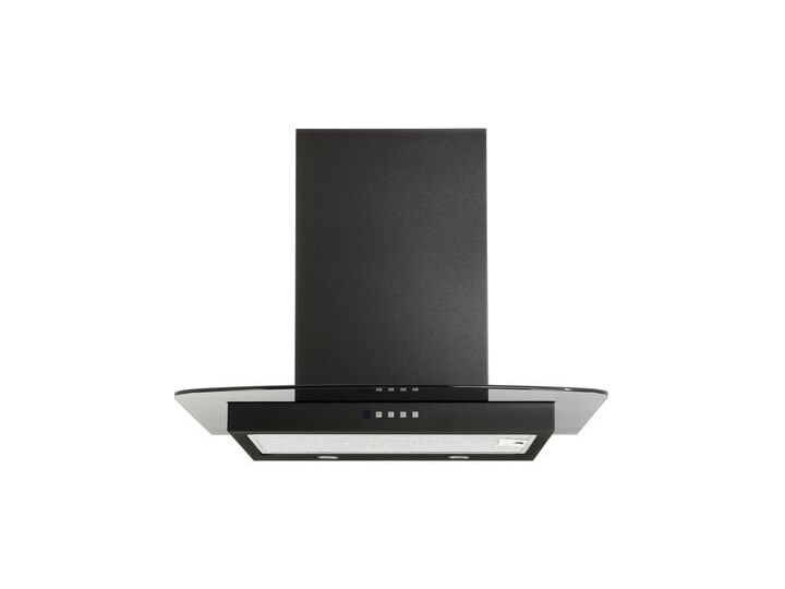 Okap AKPO WK-10 Mirage 60 Czarny Okap kominowy Szerokość 60 cm Okap przyścienny Sterowanie Elektroniczne