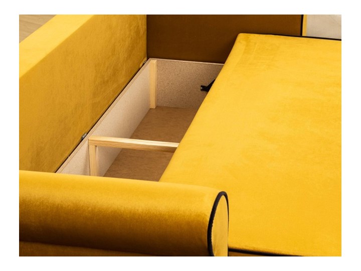 Sofa z Funkcją Spania Merida Szary Stała konstrukcja Głębokość 90 cm Szerokość 240 cm Materiał obicia Tkanina