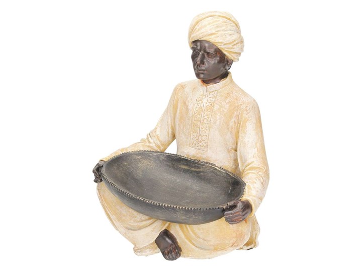 Figurka Fakir 30cm, 24 x 22 x 30 cm Kategoria Figury i rzeźby Ceramika Kolor Beżowy