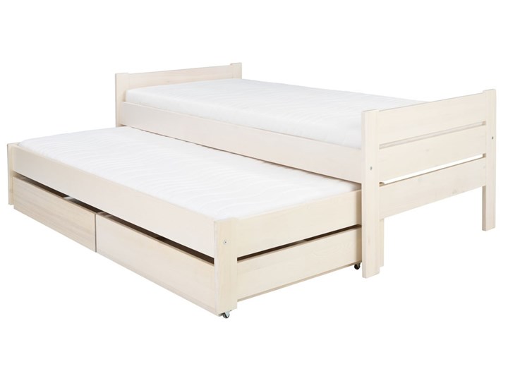 Łóżko Leo 90x200 podwójne spanie z szufladą Kategoria Łóżka dla dzieci Rozmiar materaca 90x200 cm