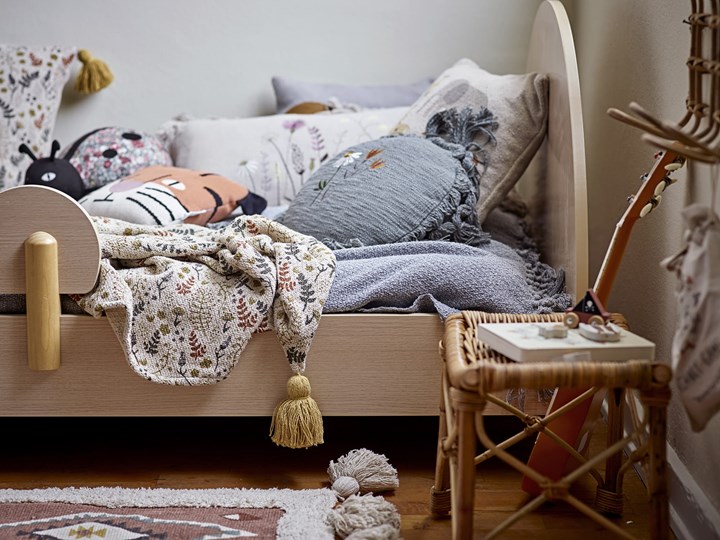 Łóżko dziecięce Charli 204x94x70cm The Homecept Płyta MDF Drewno Kategoria Łóżka dla dzieci