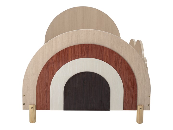 Łóżko dziecięce Charli 204x94x70cm The Homecept Drewno Płyta MDF Kategoria Łóżka dla dzieci