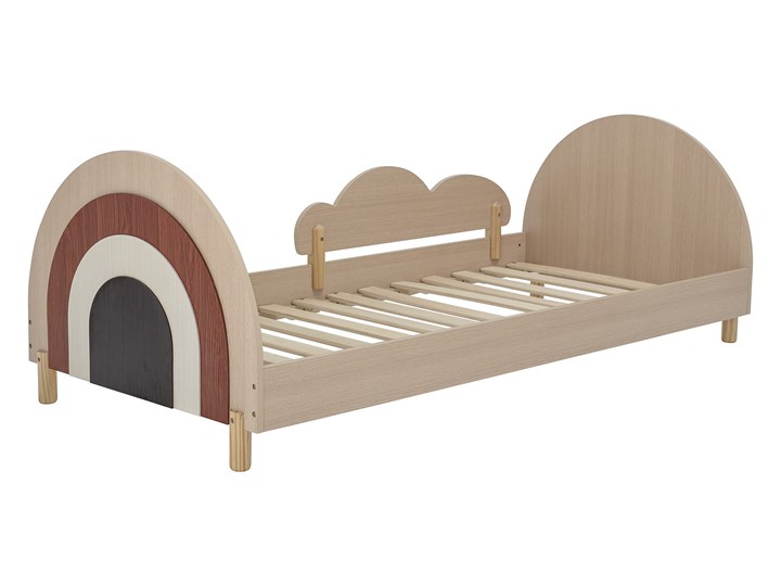 Łóżko dziecięce Charli 204x94x70cm The Homecept Płyta MDF Drewno Kategoria Łóżka dla dzieci
