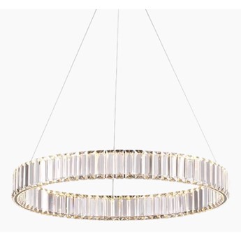 Layla • kryształowy żyrandol ring LED pierścień Ø60 złoty/szkło kryształowe