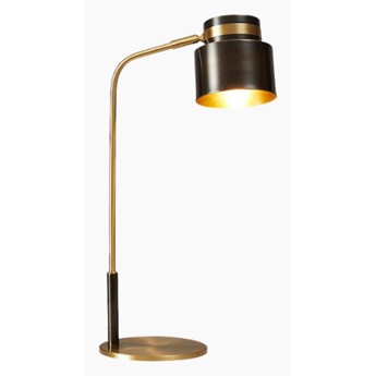 Delilah • lampa stołowa wys. 52cm złoto-czarna
