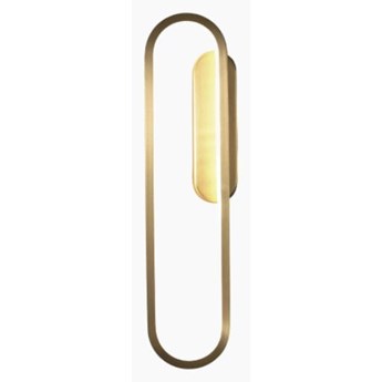 Ariana W • nowoczesna lampa ścienna LED wys. 40cm złota