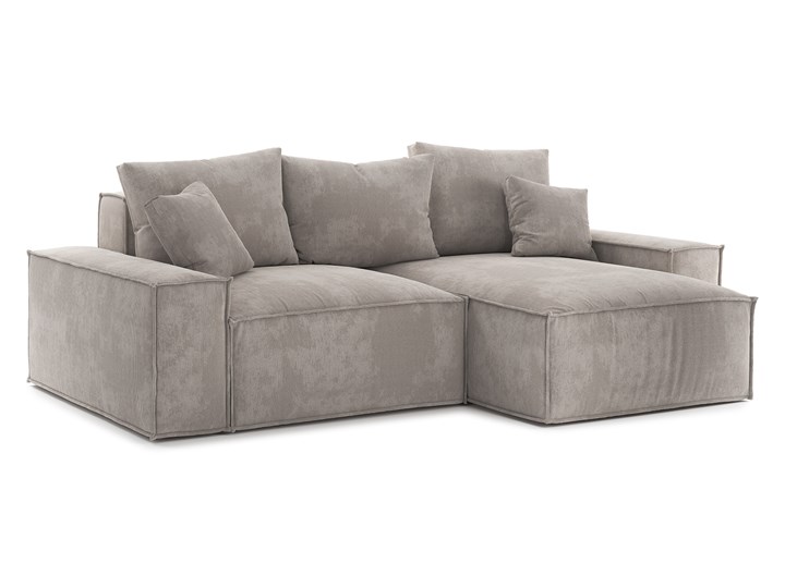 Narożnik Loft z szezlongiem (uniwersalny), Tufa Głębokość 121 cm Wysokość 87 cm Szerokość 242 cm Rozkładanie Rozkładany