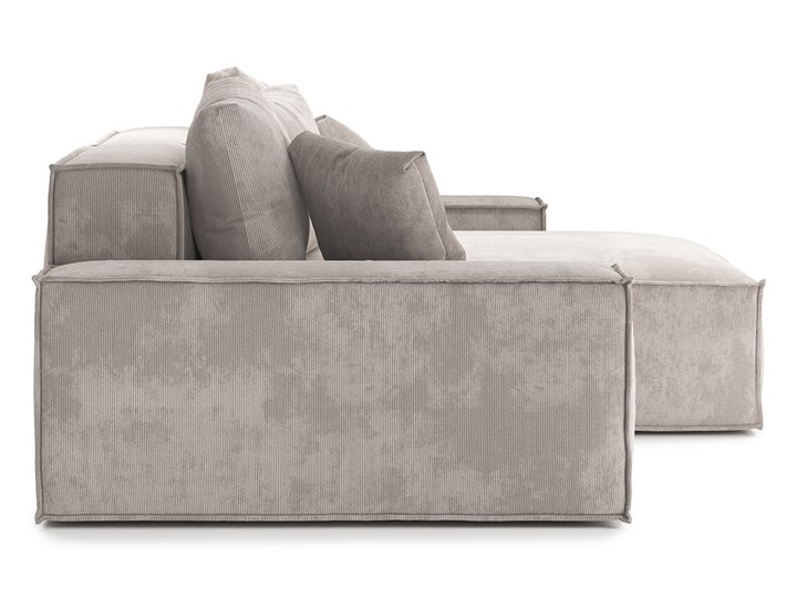 Narożnik Loft z szezlongiem (uniwersalny), Tufa Głębokość 121 cm Szerokość 242 cm Wysokość 87 cm Rozkładanie Rozkładany