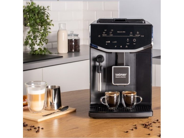 Ciśnieniowy automatyczny Zelmer Maestro Barista ZCM8121 czarny Ekspres ciśnieniowy Kategoria Ekspresy do kawy