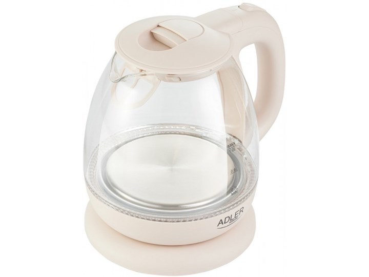 Adler AD 1283 beżowy Moc grzałki 900 W Szkło Stal Pojemność 1 l
