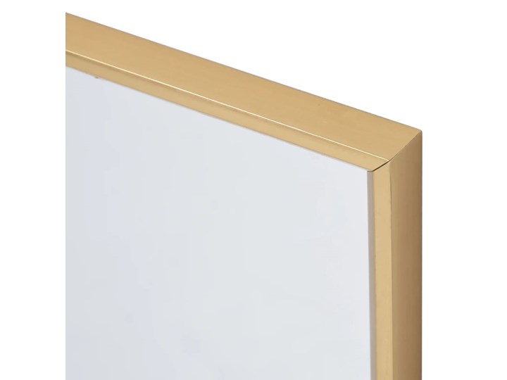 vidaXL Lustro ze złotą ramą, 70x50 cm Pomieszczenie Łazienka