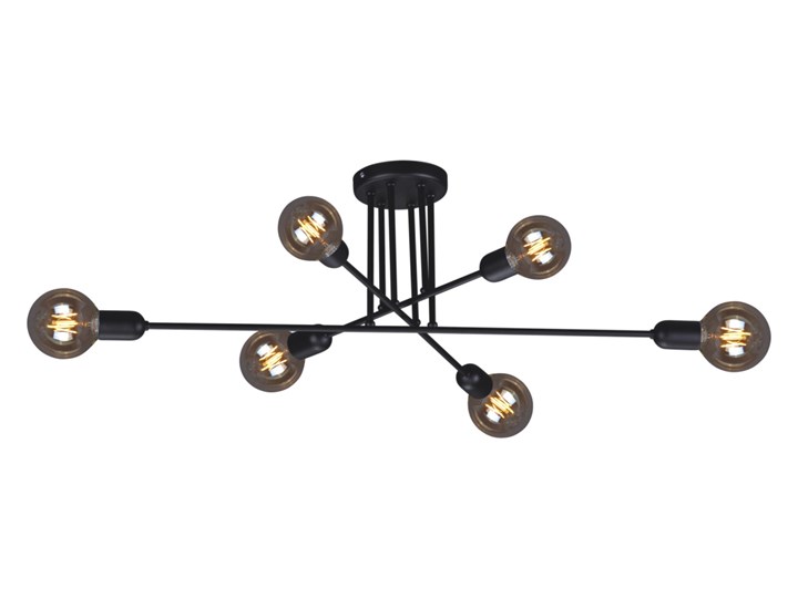 Lampa sufitowa K-4383 z serii SITYA BLACK Metal Pomieszczenie Salon