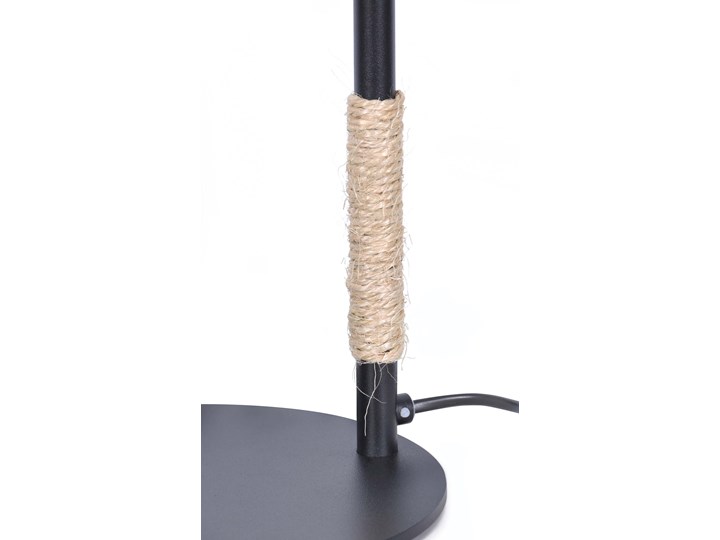 Unikalna lampka stołowa z ozdobą ze sznurka jutowego K-4955 serii TAMBO Lampa biurkowa Metal Kategoria Lampy stołowe Lampa z kloszem Styl Vintage