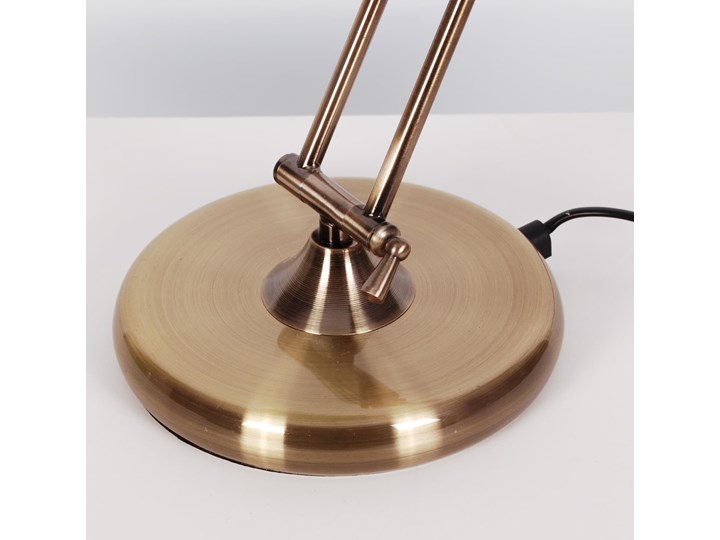 Lampka biurkowa K-8041 z serii BANK Pomieszczenie Biuro i pracownia Lampa z kloszem Lampa gabinetowa Szkło Metal Lampa biurkowa Kolor Zielony