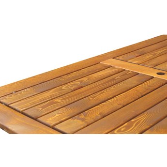 SELSEY Stół ogrodowy Sketted z drewna sosnowego