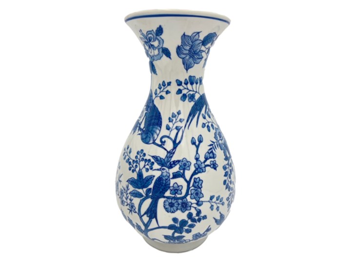 Wazon ceramiczny niebiesko biały Hampton no 3